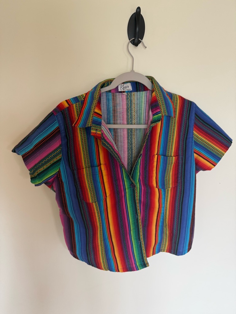 Koto Multicolor Striped Button-Up Shirt